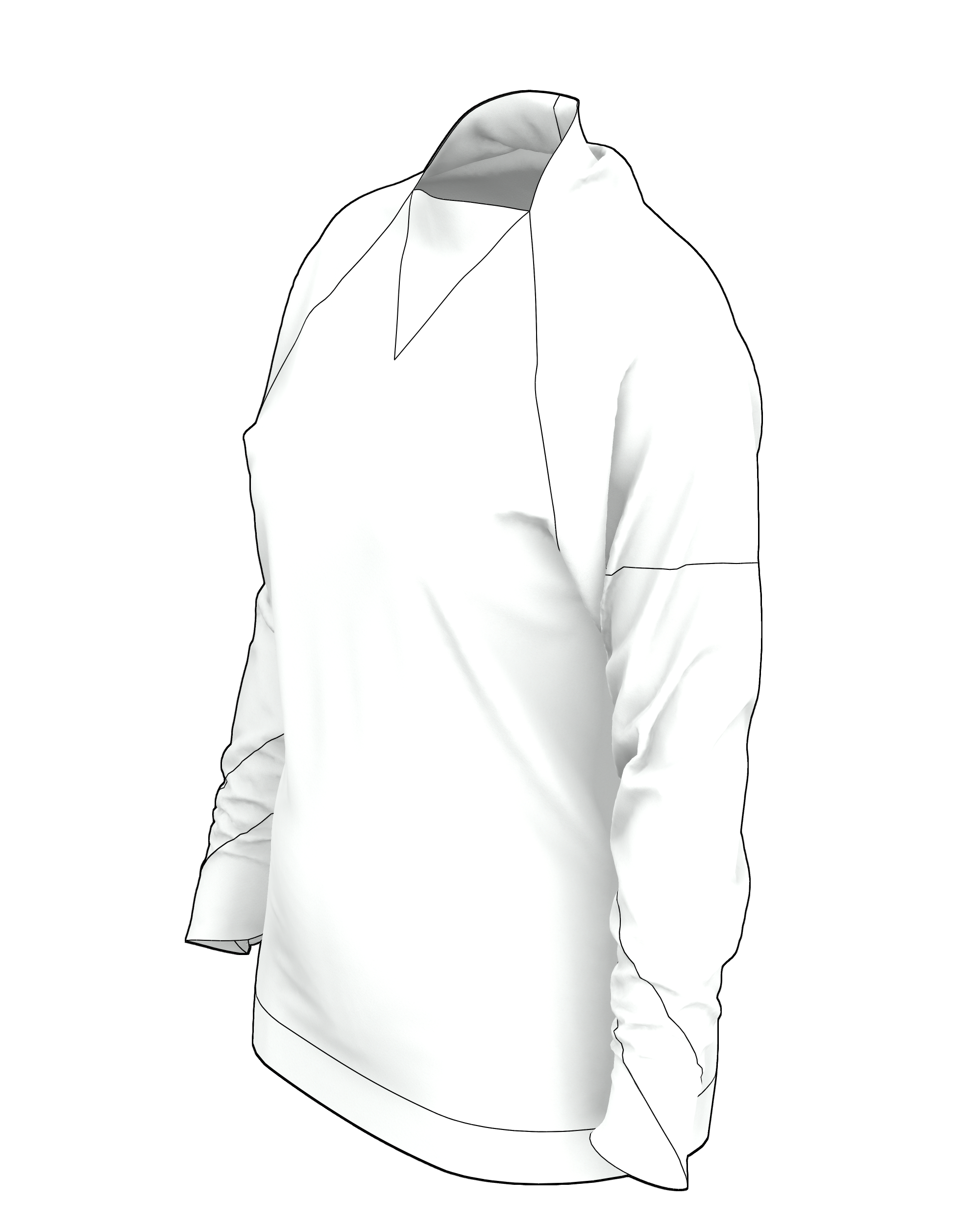 01 Longshirt 1 side